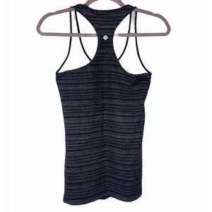 Lululemon Cool Racerback Cyber Black Deep Coal